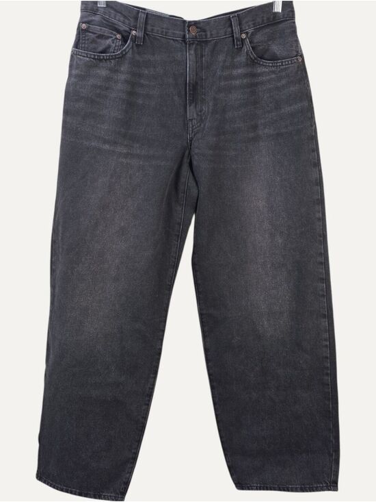 Levi's Denim - Levi's Baggy Dad Jeans W32 L32 Black Mid Rise Straight Leg NWT